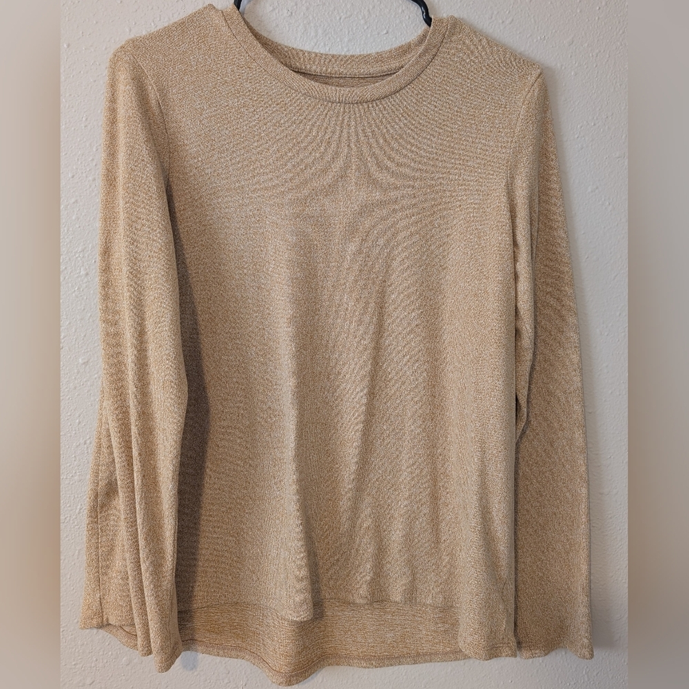 American Eagle Outfitters Soft & Sexy Plush Yellow Long Sleeve Top